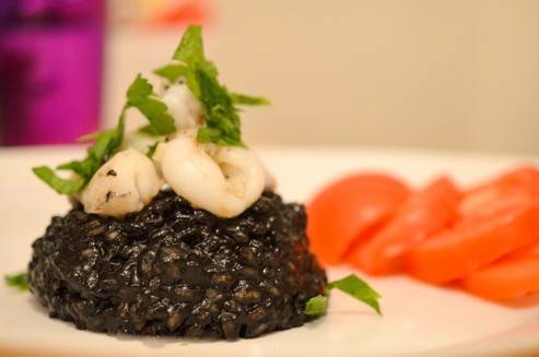 Risotto Encre Assiette 2 Risotto Encre Assiette 2
