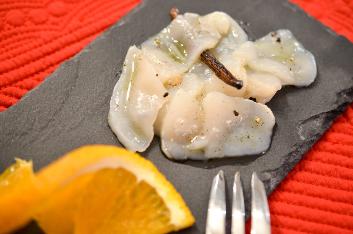 Carpaccio Stjacques Vanille 7 Carpaccio Stjacques Vanille 7