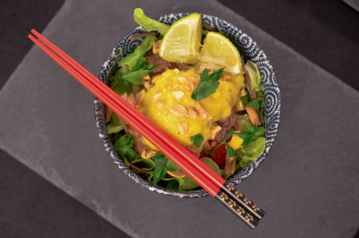 Salade Boeuf Mangue 5 Salade Boeuf Mangue 5