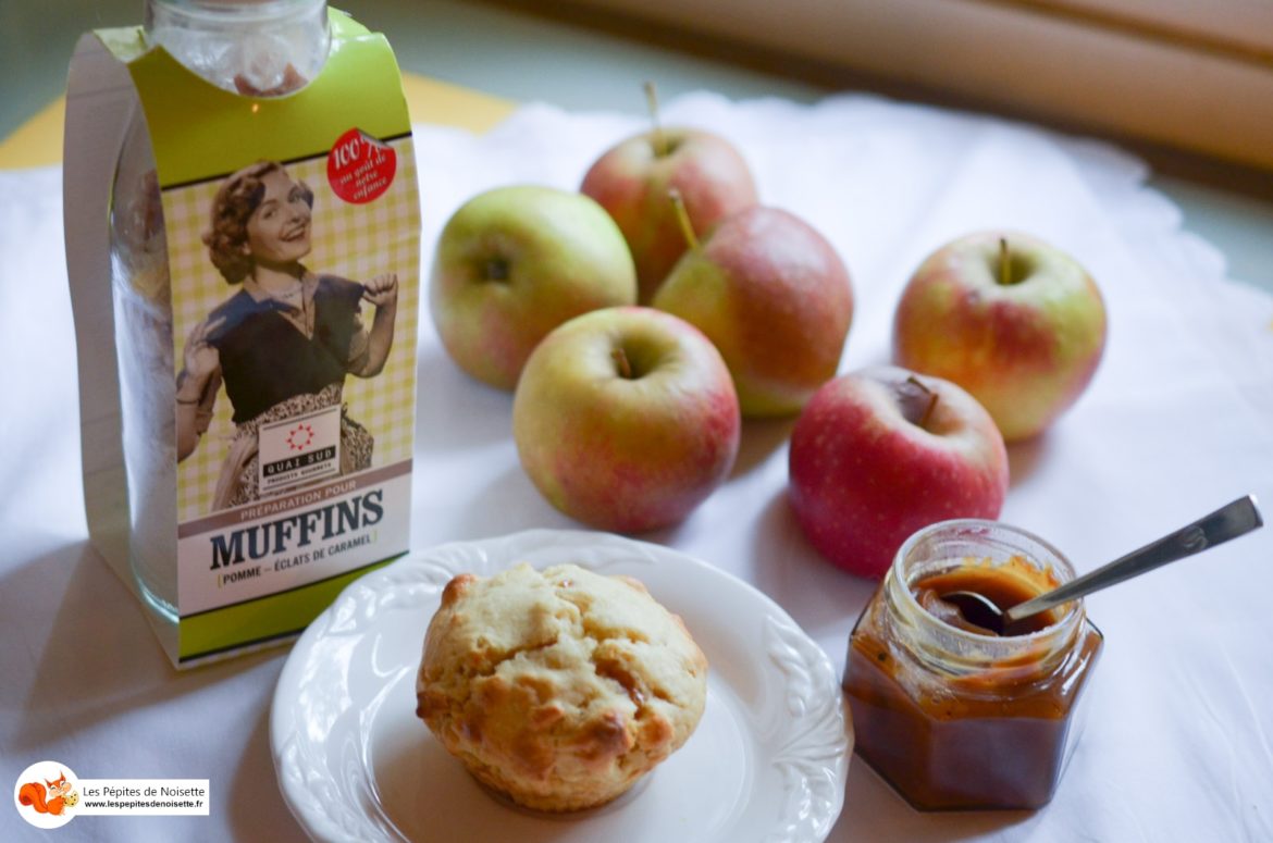 Muffins Pomme Caramel 3 Muffins Pomme Caramel 3