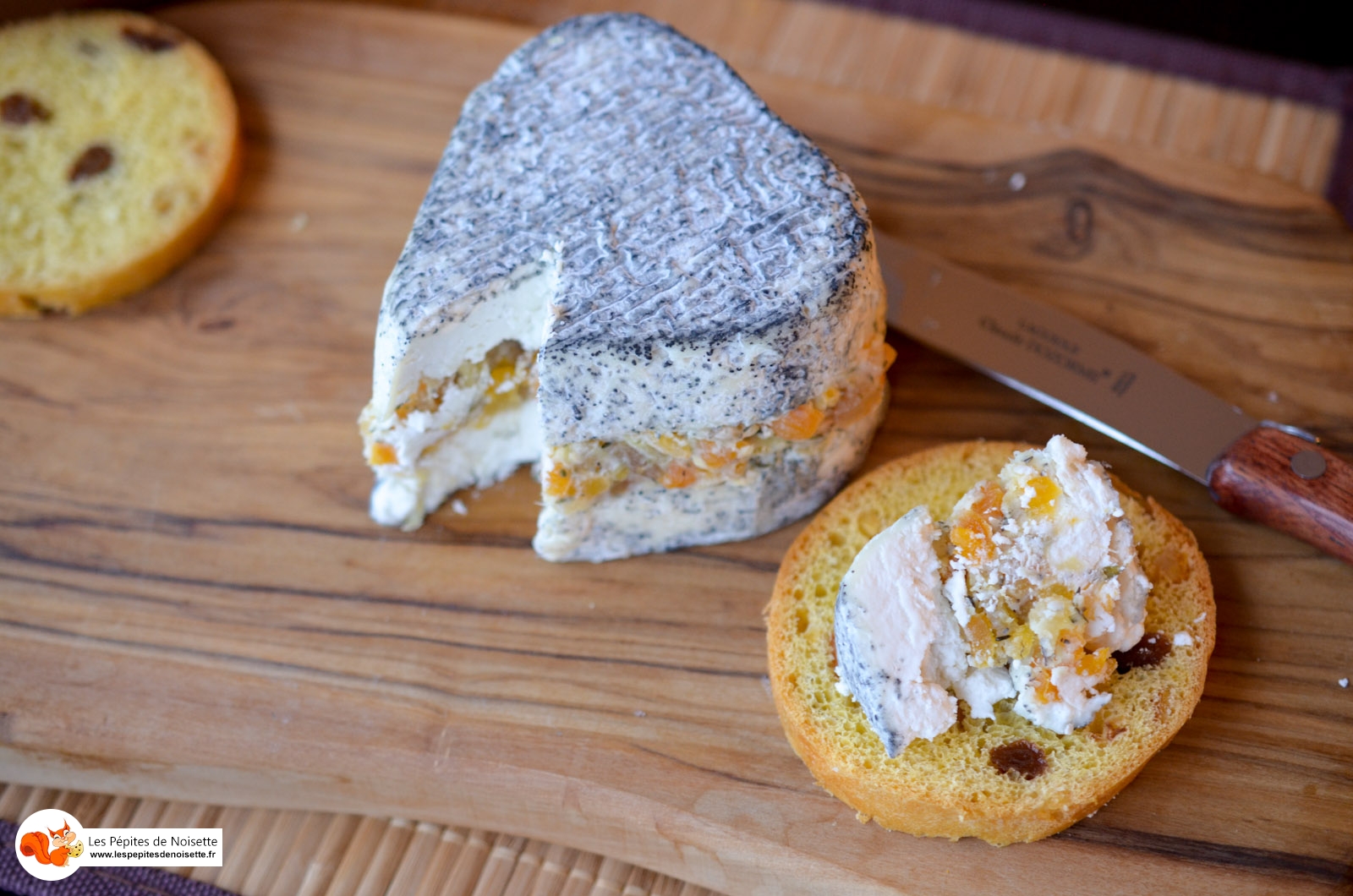 Coeur Chèvre Gingembre Abricot 12 Coeur Chèvre Gingembre Abricot 12