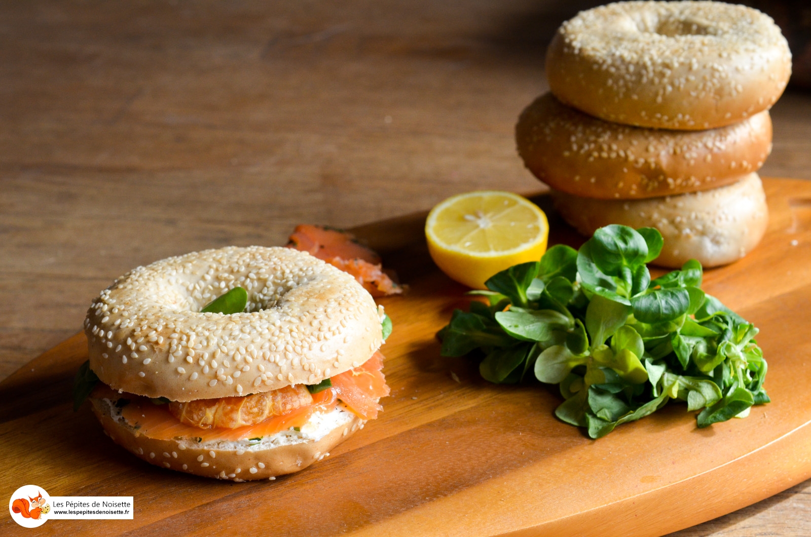 Bagel Saumon Fumé (6 Sur 9) Bagel Saumon Fumé (6 Sur 9)