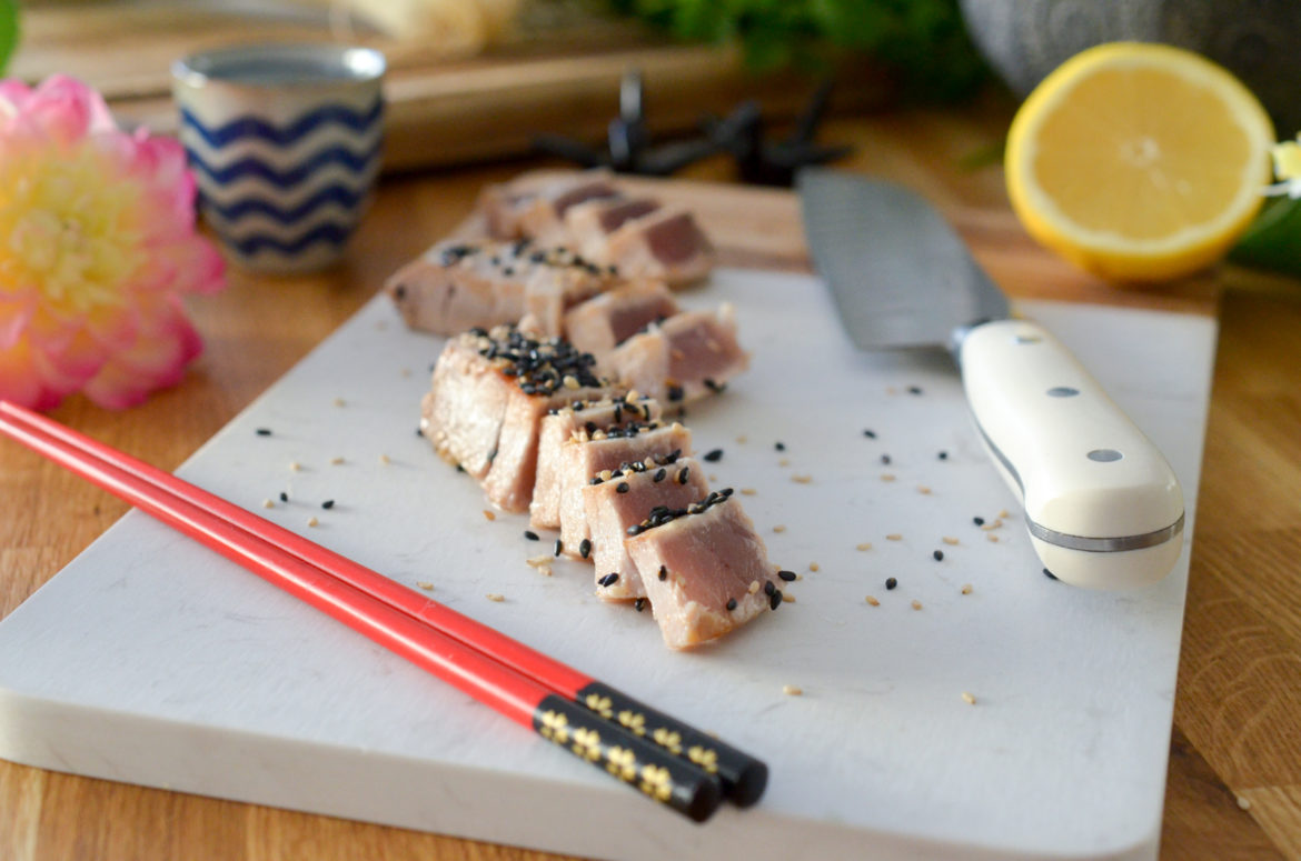 Recette Tataki Thon Sesame 4 Recette Tataki Thon Sesame 4