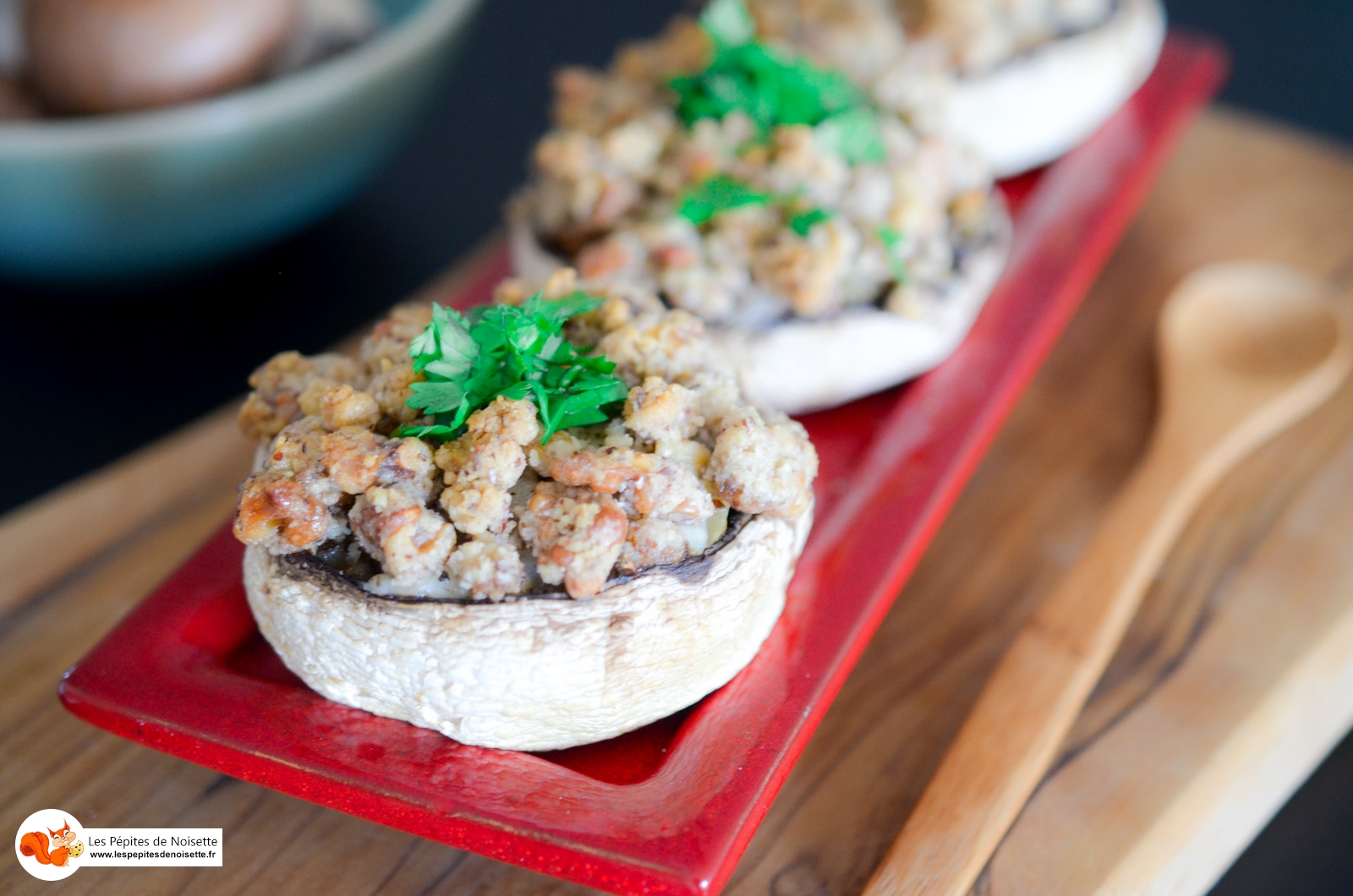 Champignon Farci Facon Crumble Noix (7 Sur 8) Champignon Farci Facon Crumble Noix (7 Sur 8)