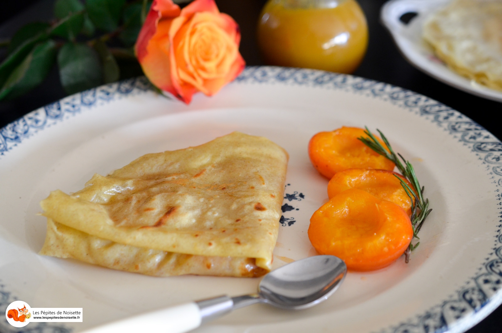 Crepes Abricots Calisson (4 Sur 4) Crepes Abricots Calisson (4 Sur 4)