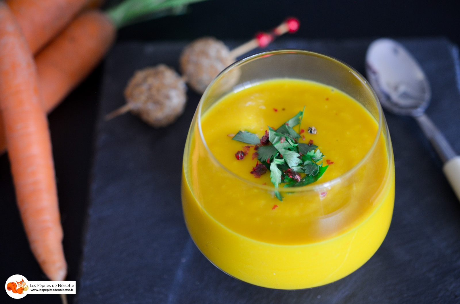 Velouté Carottes Gingembre Coco Bonbon Valençay Sésame (9 Sur 11) Velouté Carottes Gingembre Coco Bonbon Valençay Sésame (9 Sur 11)