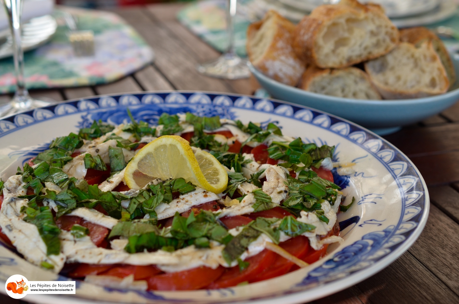 Salade Anchois Tomates Basilic (3 Sur 4) Salade Anchois Tomates Basilic (3 Sur 4)