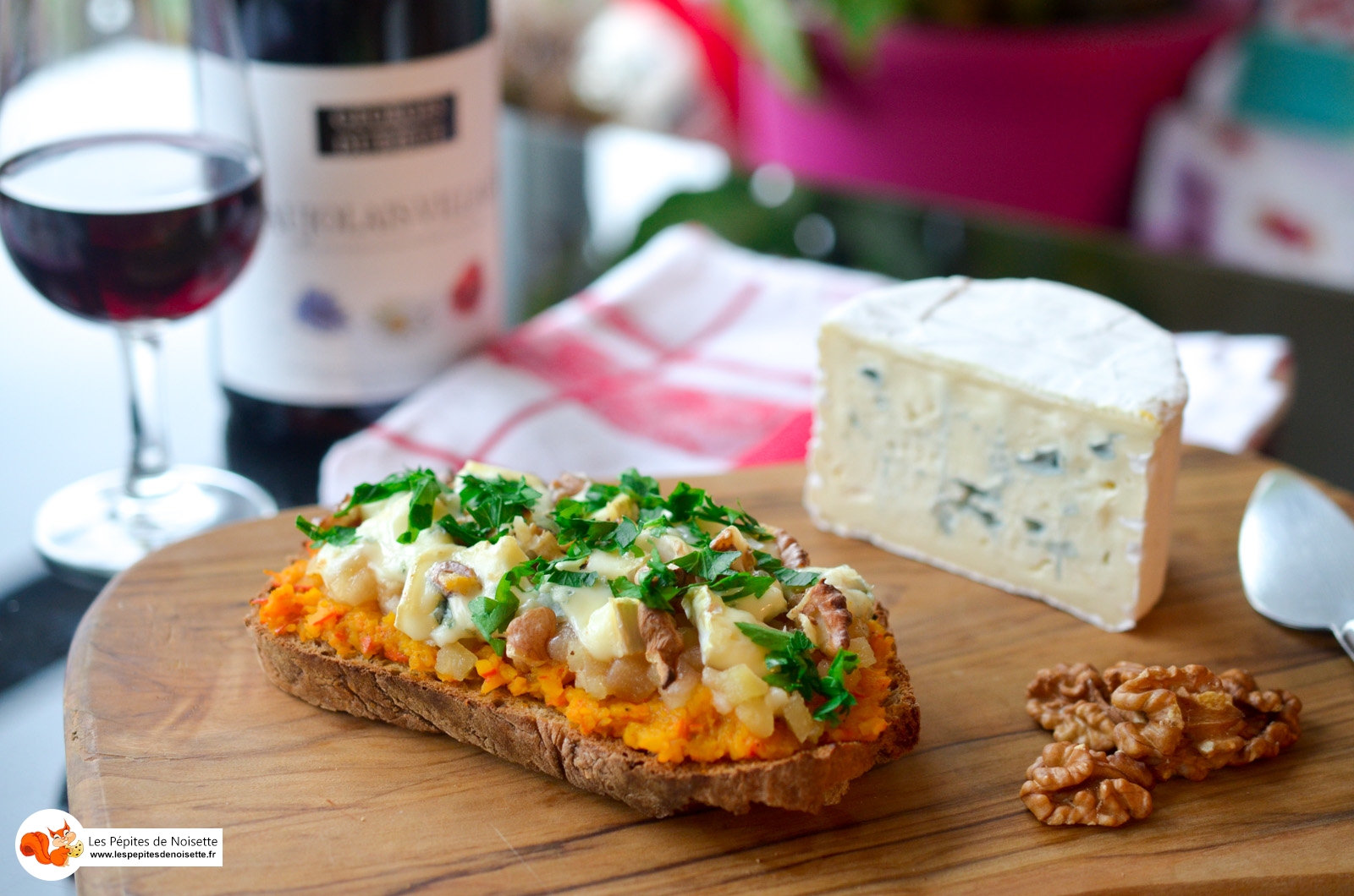 Tartine Potimarron Poire Gingembre Bresse Bleu (2 Sur 3) Tartine Potimarron Poire Gingembre Bresse Bleu (2 Sur 3)