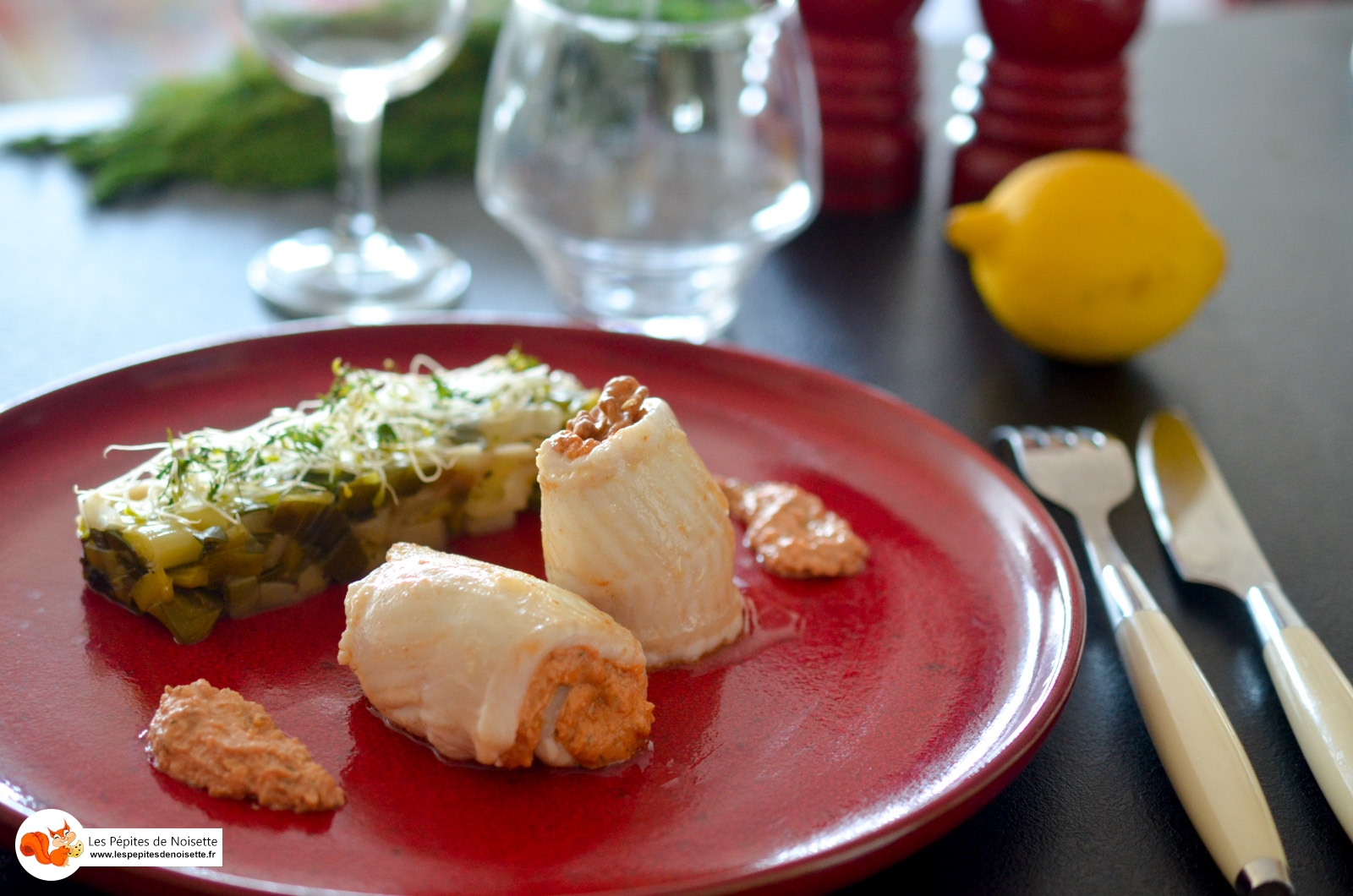 Roulé Sole Noix Ricotta Poireaux (7 Sur 11) Roulé Sole Noix Ricotta Poireaux (7 Sur 11)