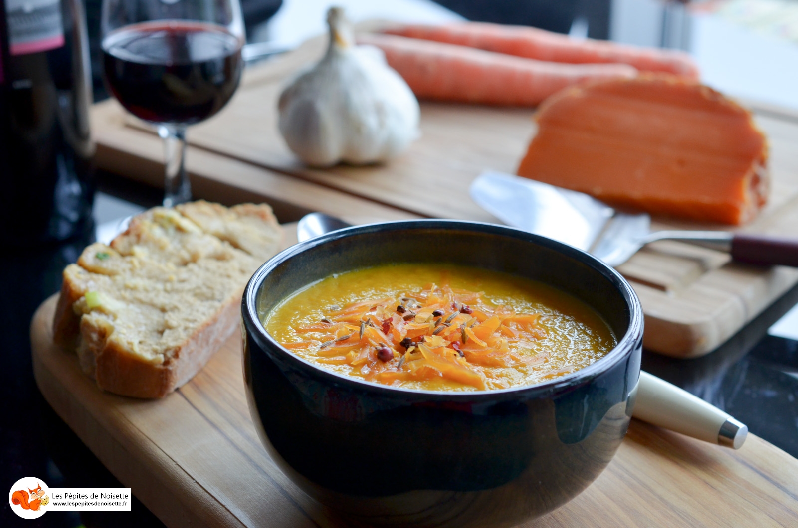 Velouté Carottes Cumin Mimolette Vieille (6 Sur 7) Velouté Carottes Cumin Mimolette Vieille (6 Sur 7)