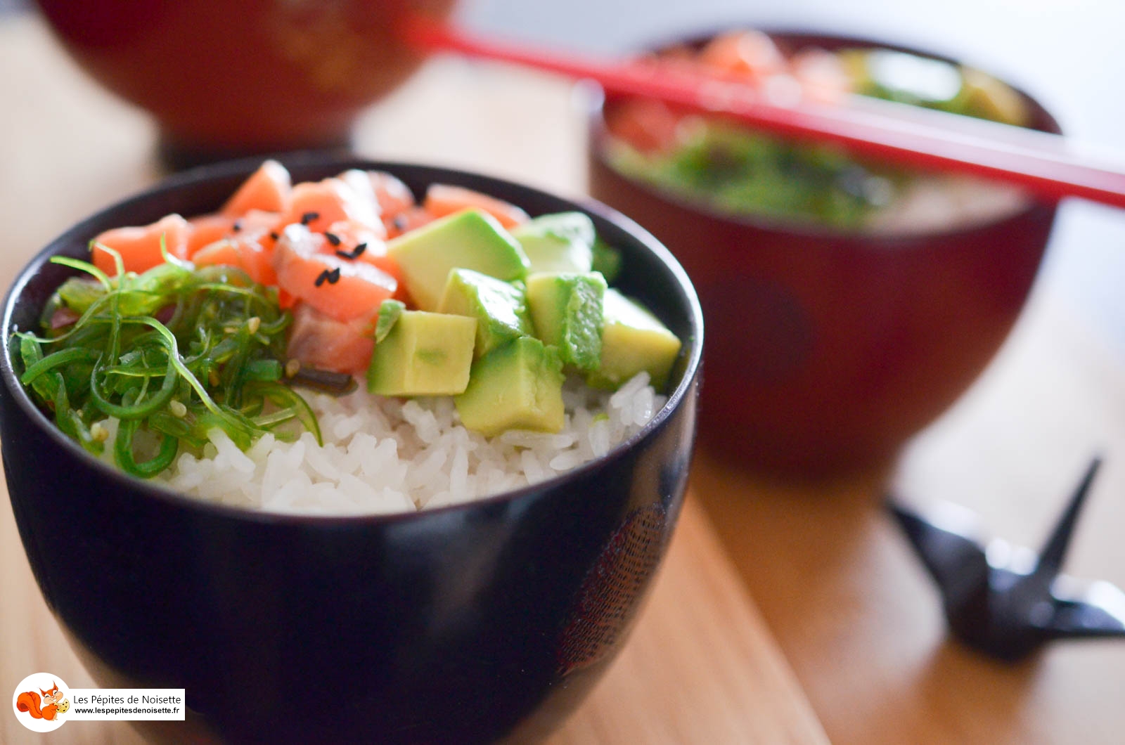 Chirashi Saumon Wakamé (6 Sur 9) Chirashi Saumon Wakamé (6 Sur 9)