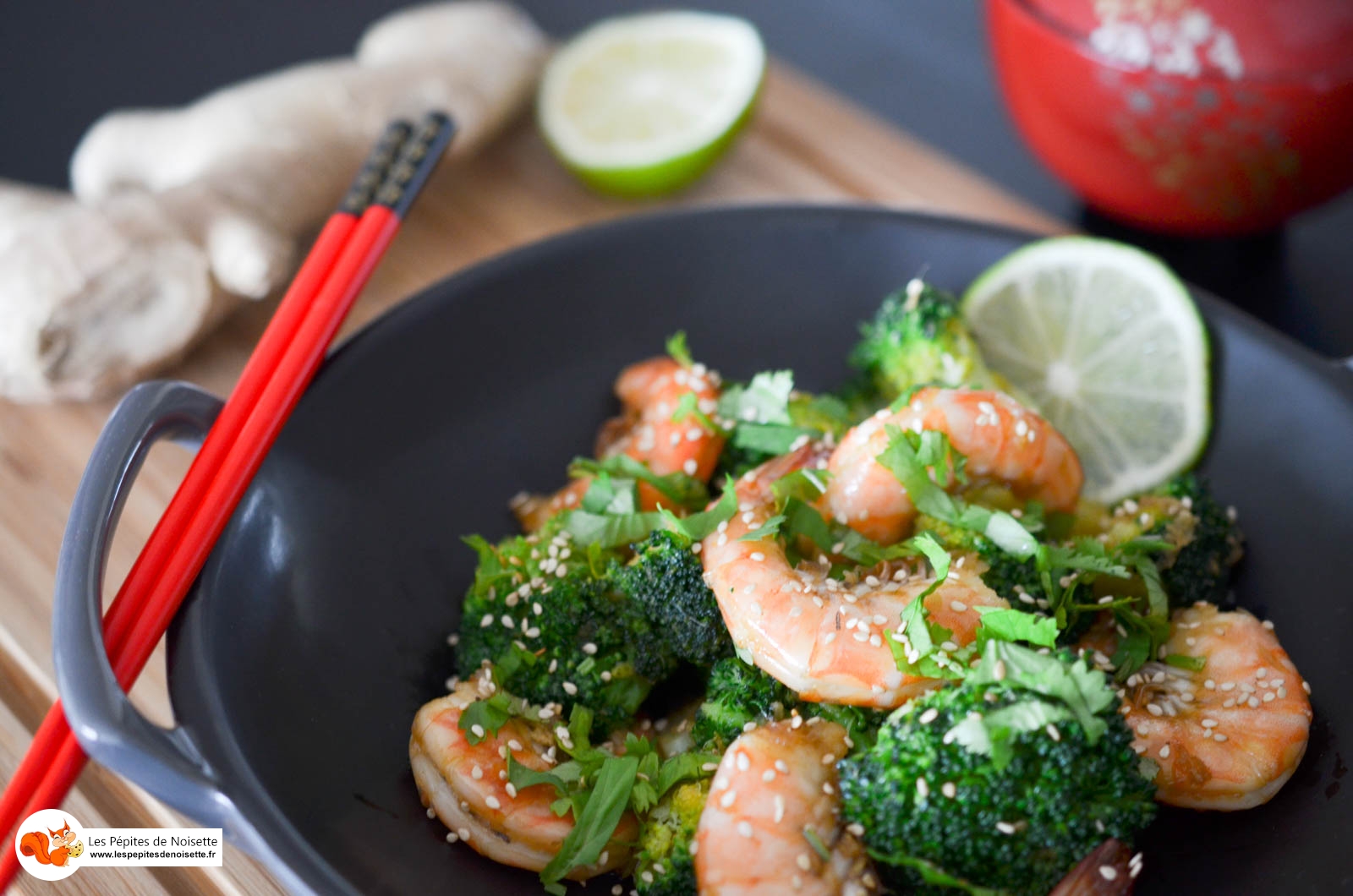 Crevettes Sautées Gingembre Brocoli (6 Sur 7) Crevettes Sautées Gingembre Brocoli (6 Sur 7)