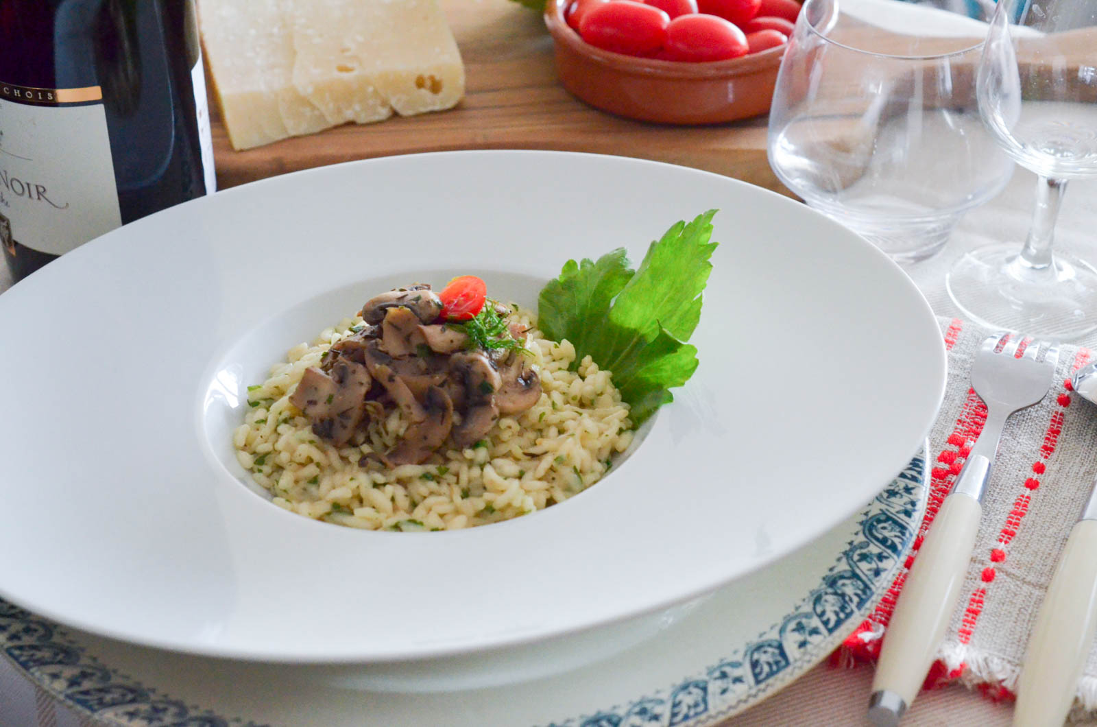 Risotto Champignons Ail Thym Persil (6 Sur 9) Risotto Champignons Ail Thym Persil (6 Sur 9)