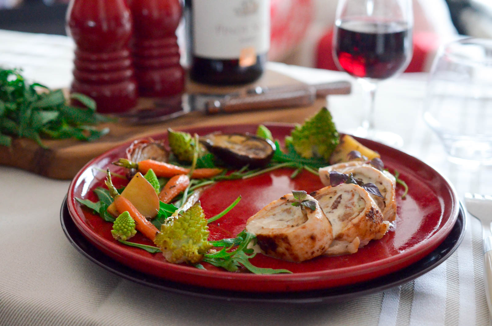 Roulé Veau Jambon Cru Citron Légumes Rôtis érable (9 Sur 10) Roulé Veau Jambon Cru Citron Légumes Rôtis érable (9 Sur 10)