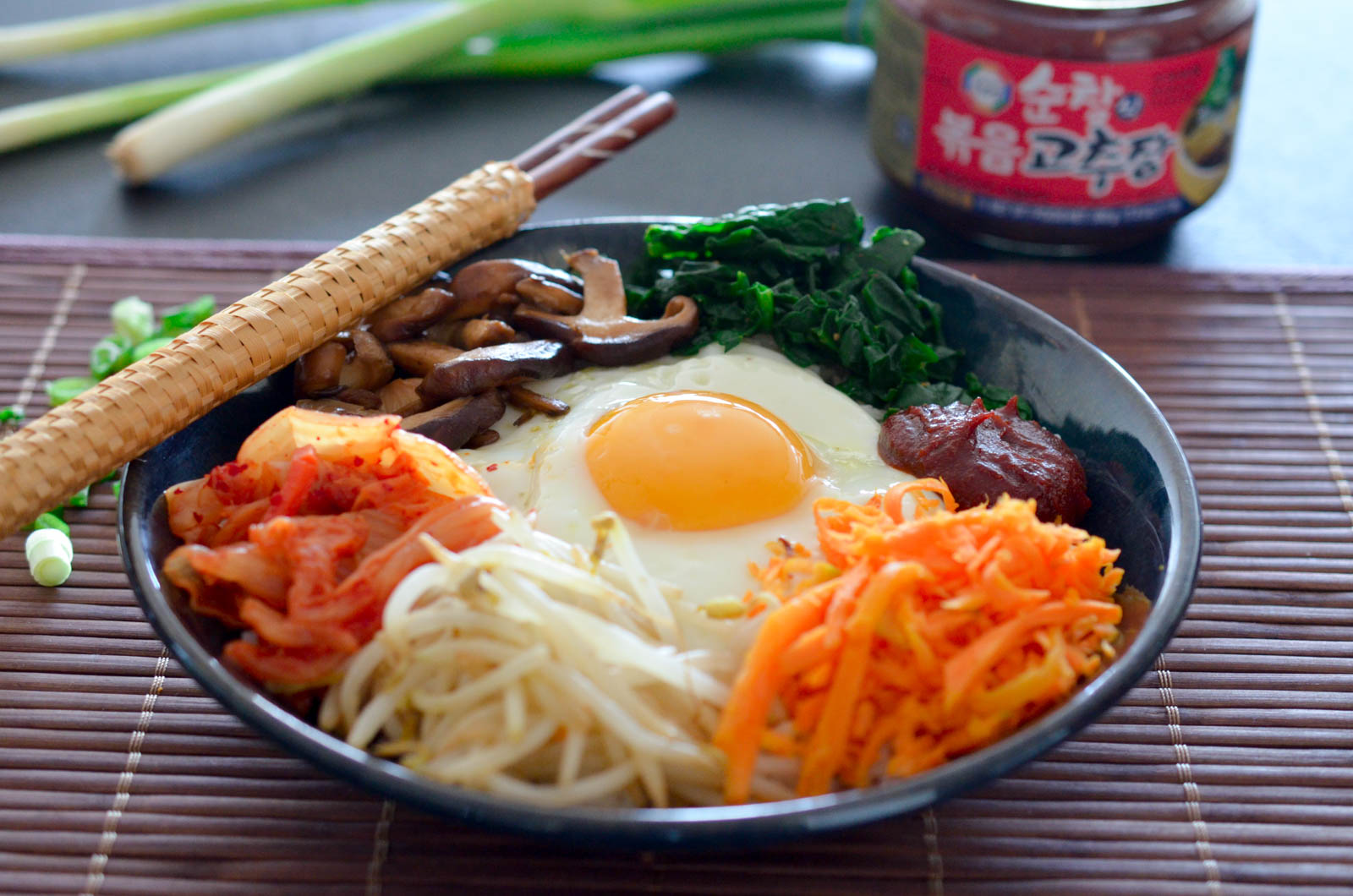 Bibimbap Végétarien (9 Sur 9) Bibimbap Végétarien (9 Sur 9)