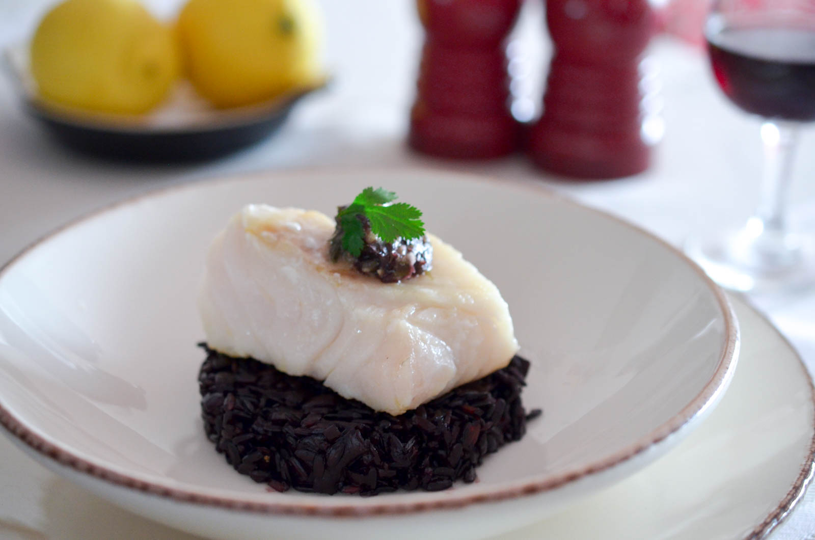 Cabillaud Rôti Tartare Algues Riz Noir Venere (8 Sur 9) Cabillaud Rôti Tartare Algues Riz Noir Venere (8 Sur 9)