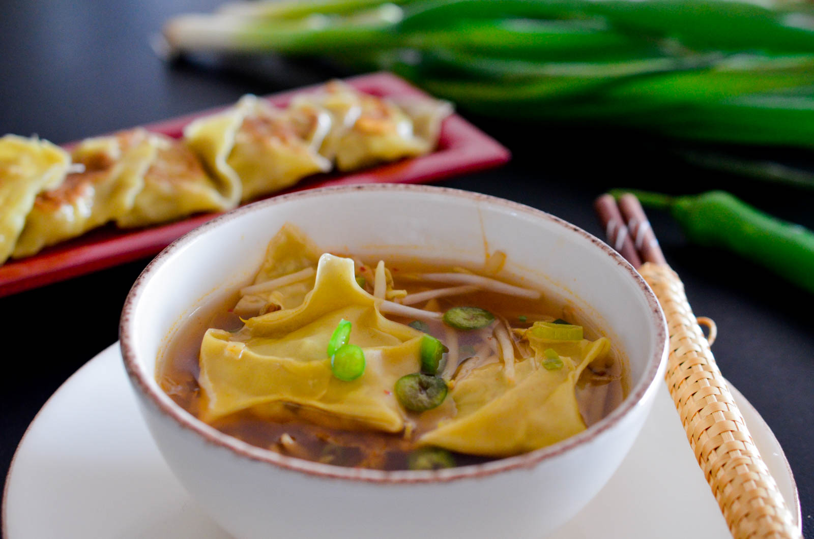 Mandu Bouillon Ravioles Coréennes Végétariennes (15 Sur 15) Mandu Bouillon Ravioles Coréennes Végétariennes (15 Sur 15)