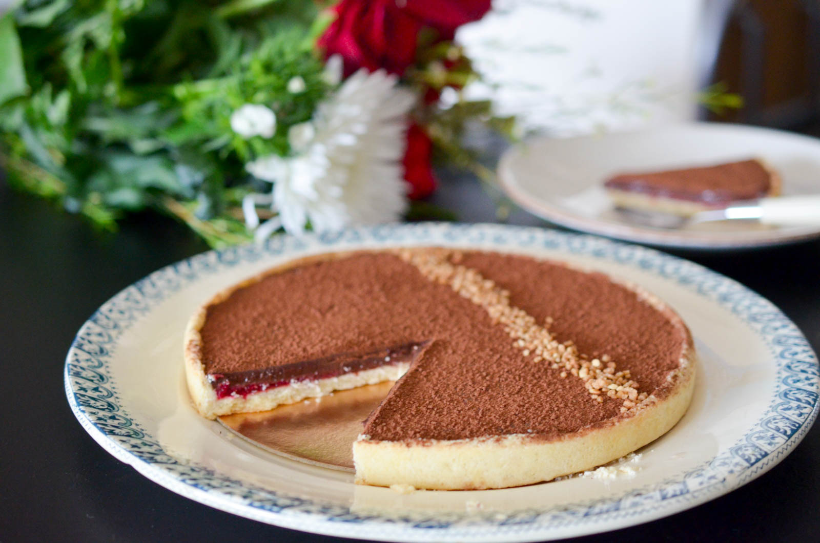 Tarte Chocolat Framboises Yuzu (9 Sur 9) Tarte Chocolat Framboises Yuzu (9 Sur 9)