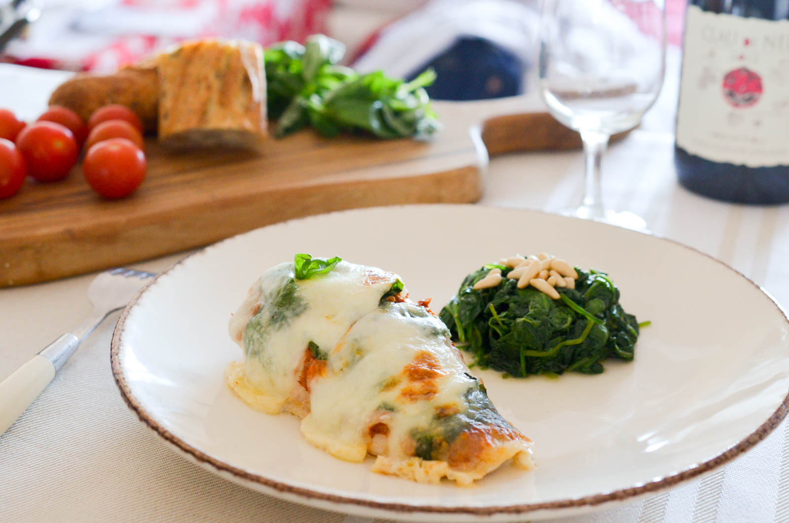 Poulet Caprese Mozzarella Basilic (5 Sur 6) Poulet Caprese Mozzarella Basilic (5 Sur 6)