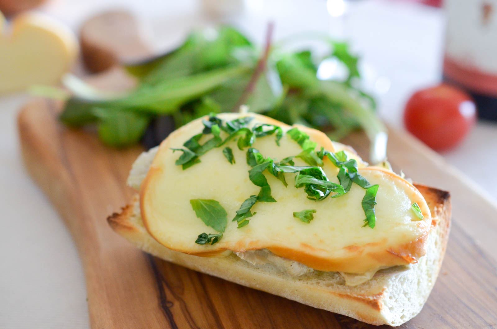 Tartines Focaccia Scamorza Artichauts (7 Sur 7) Tartines Focaccia Scamorza Artichauts (7 Sur 7)