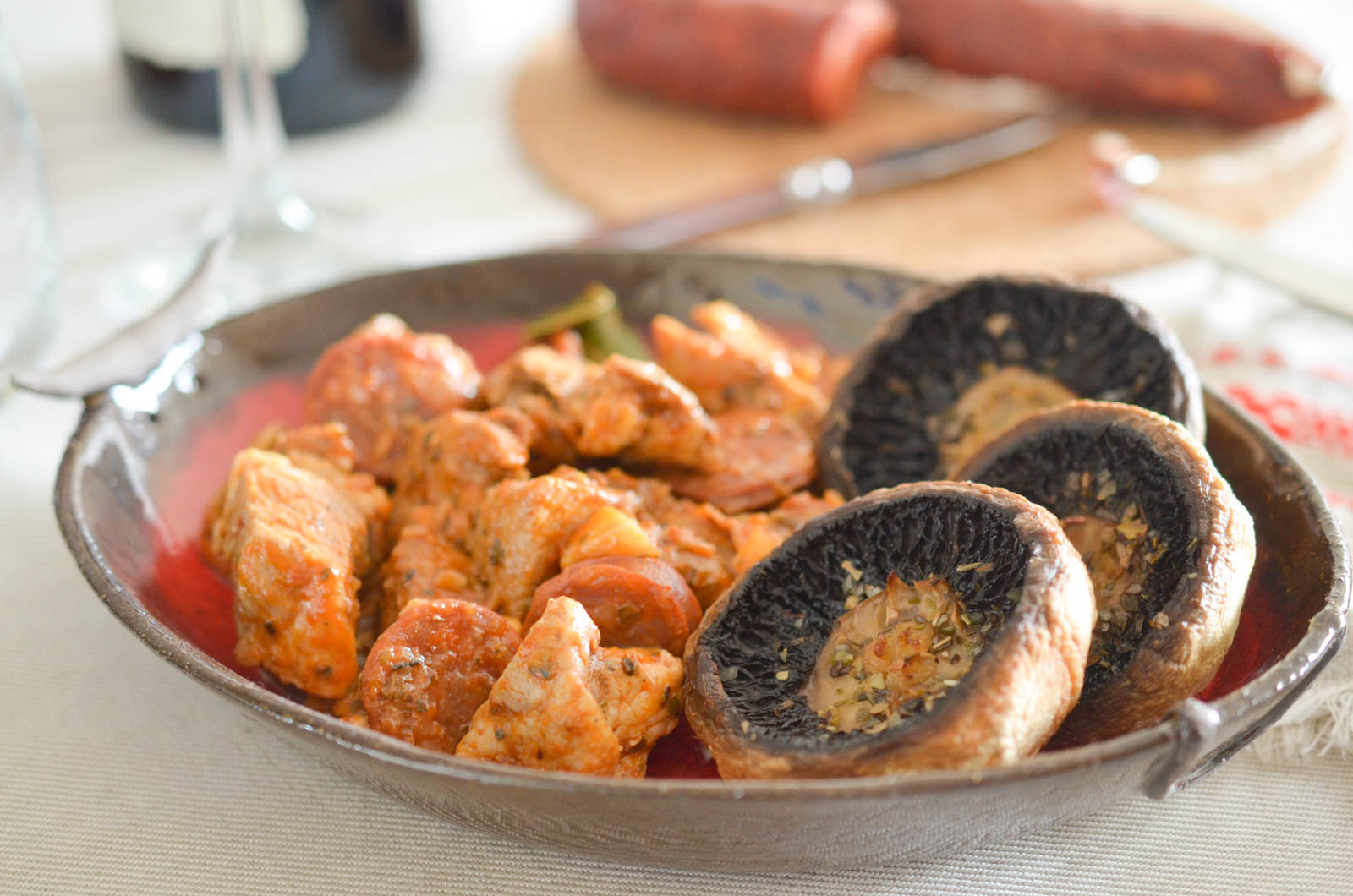 Alloyau Porc Chorizo Champignons (8 Sur 9) Alloyau Porc Chorizo Champignons (8 Sur 9)