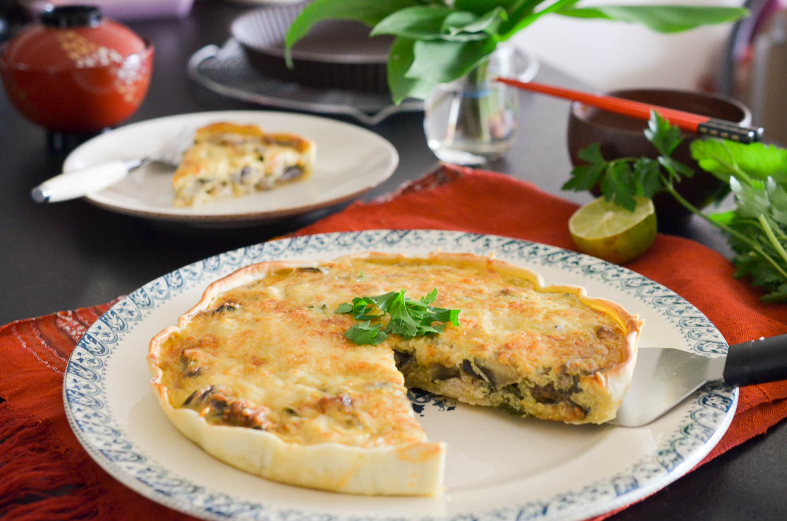 Quiche Poulet Aubergines Curry Herta (5 Sur 8) Quiche Poulet Aubergines Curry Herta (5 Sur 8)