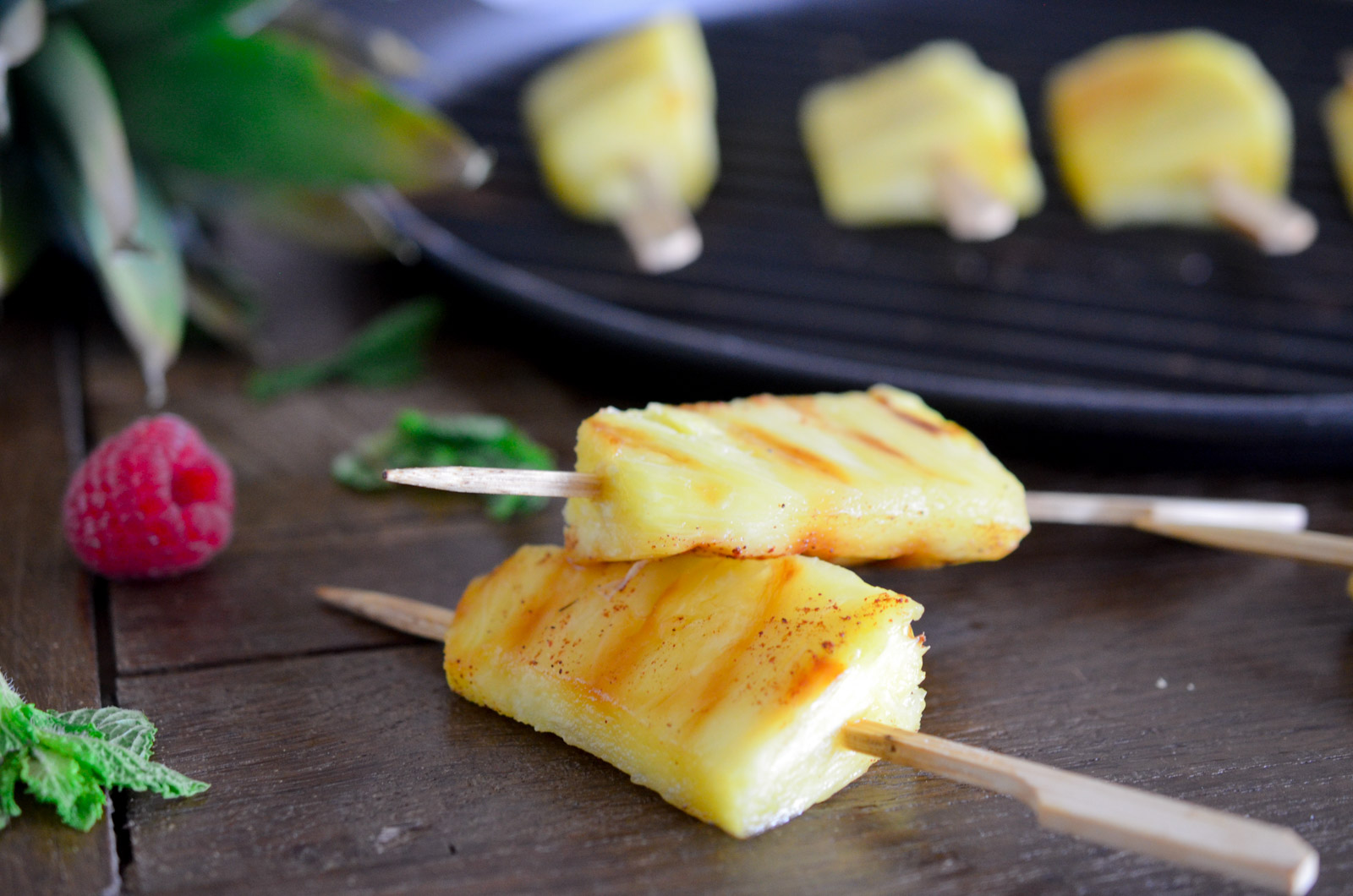 Brochettes Ananas Cannelle Muscovado (5 Sur 5) Brochettes Ananas Cannelle Muscovado (5 Sur 5)