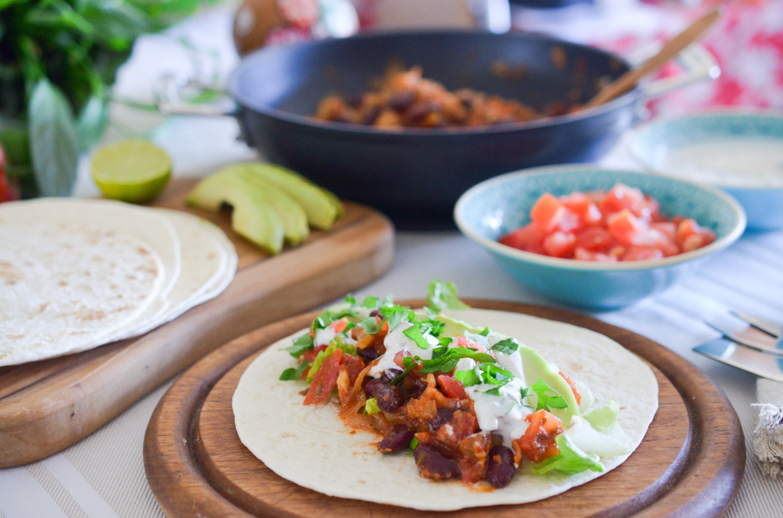 Tacos Poulet Avocat Haricots Rouges (7 Sur 10) Tacos Poulet Avocat Haricots Rouges (7 Sur 10)
