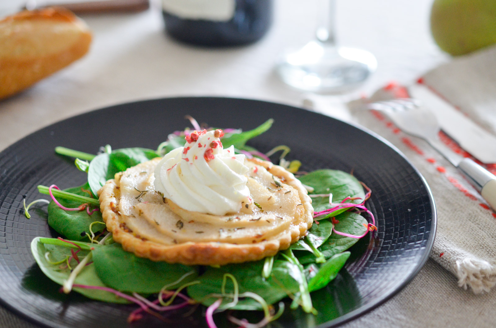 Tarte Fine Poire Mousse Chevre 5 Sur 7 Tarte Fine Poire Mousse Chevre 5 Sur 7