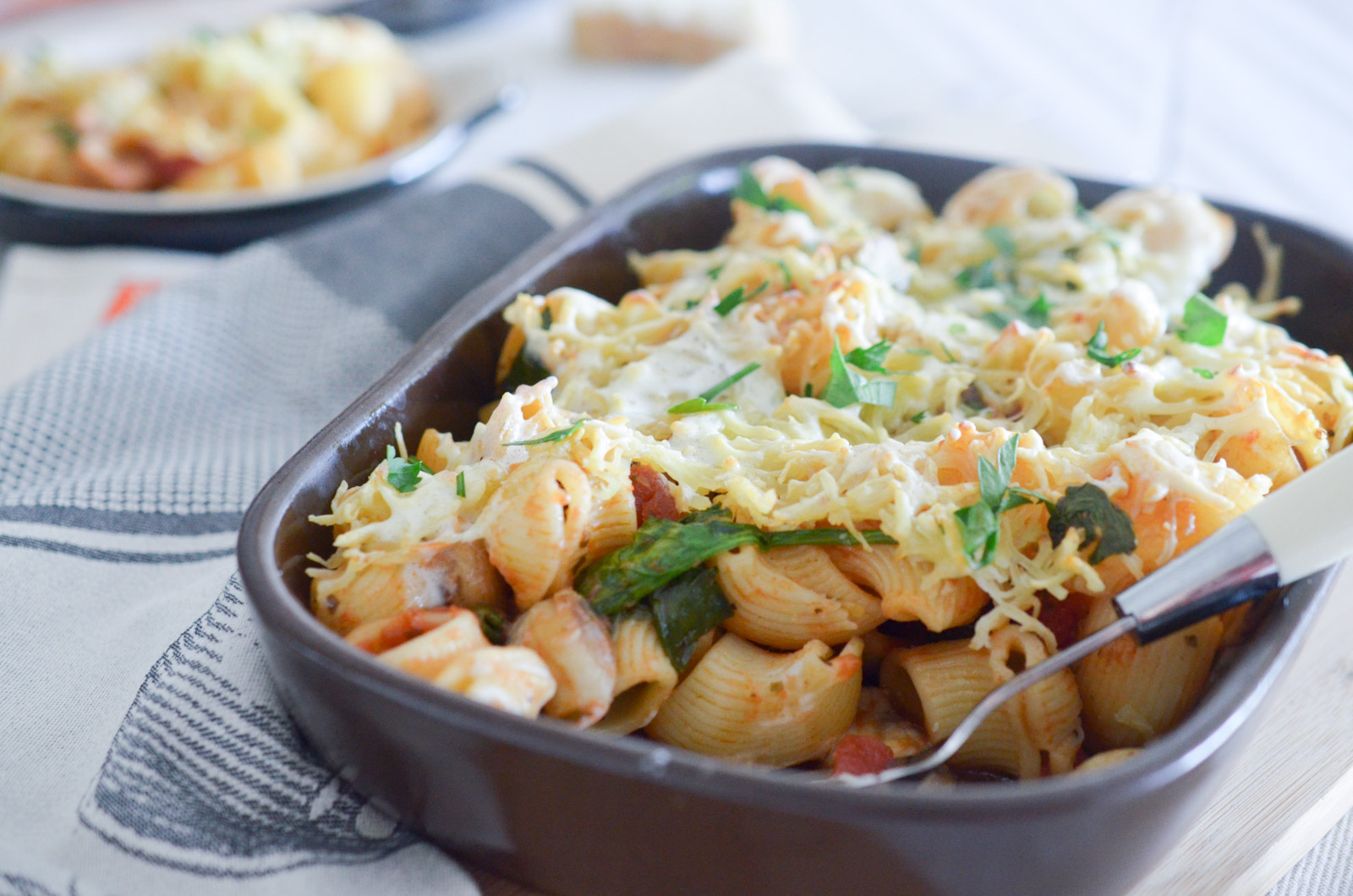 Gratin Pates Champignons Tomate Epinard 9 Sur 10 Gratin Pates Champignons Tomate Epinard 9 Sur 10