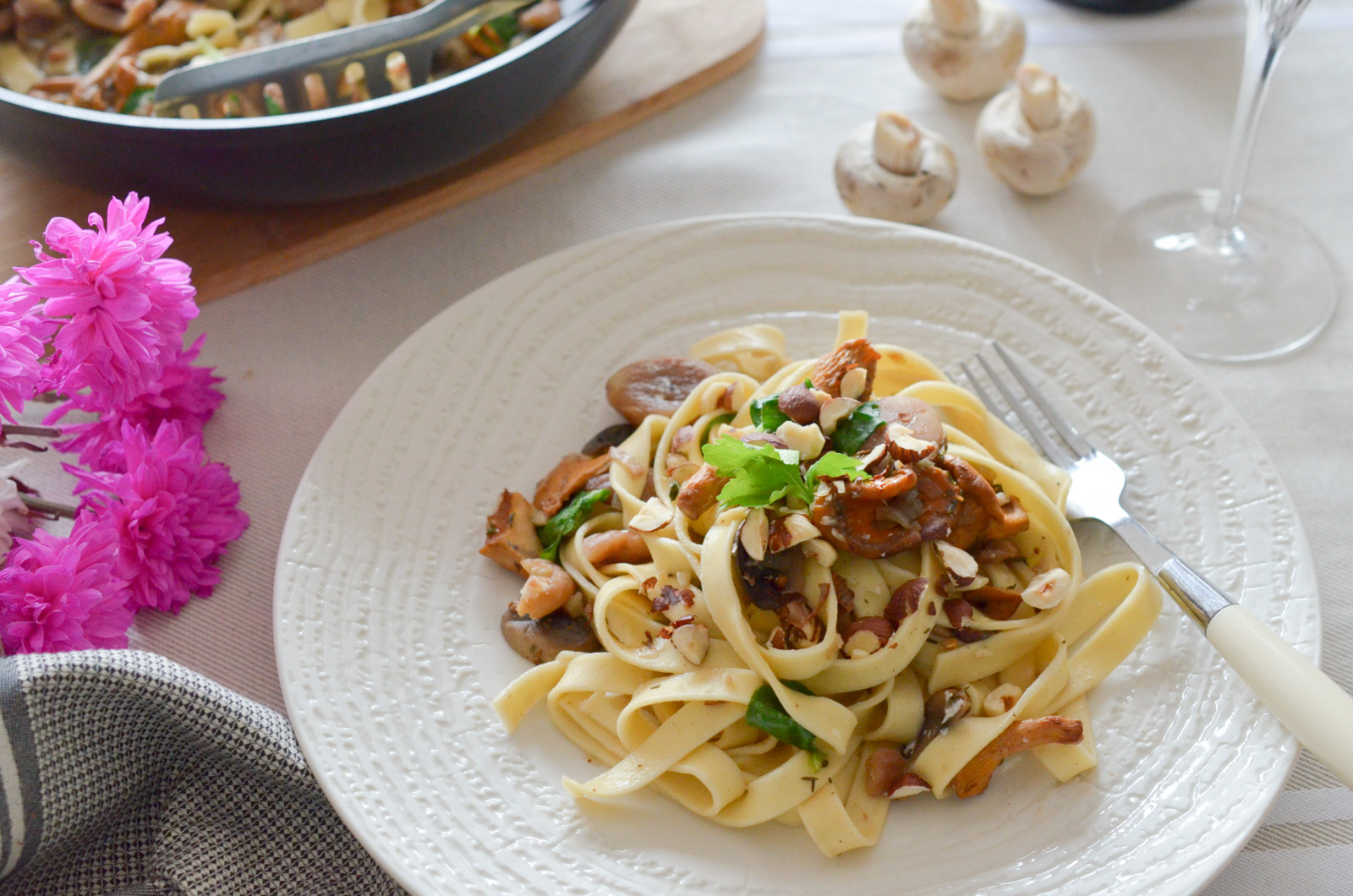 Tagliatelles Champignons Marrons Noisette 4 Sur 7 Tagliatelles Champignons Marrons Noisette 4 Sur 7