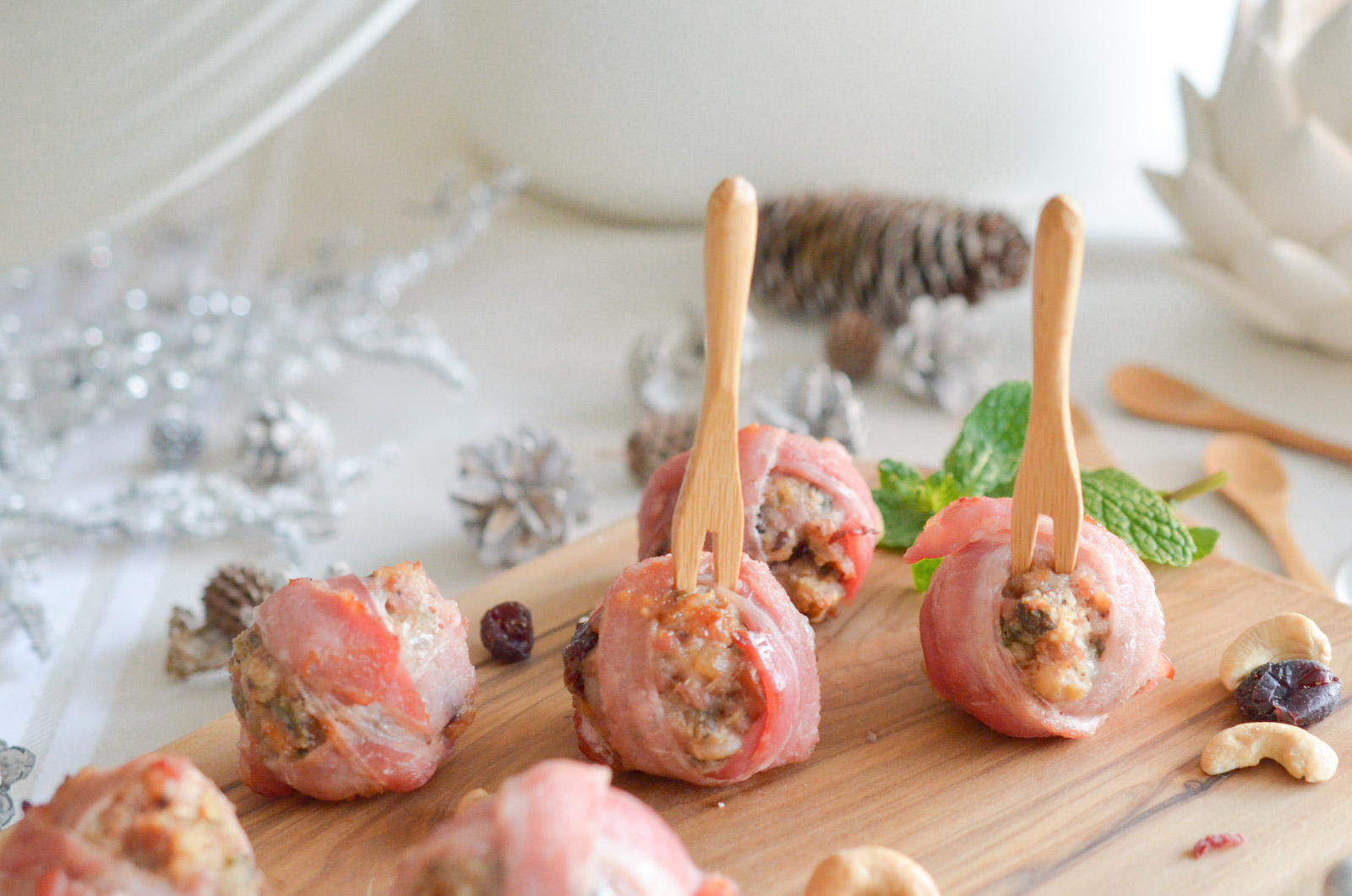 Ballottines Farce Sauge Croustillant Bacon 5 Sur 8 Ballottines Farce Sauge Croustillant Bacon 5 Sur 8
