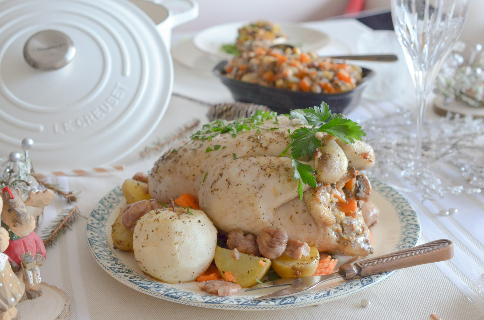 Farce Champignons Butternut Volaille Noel 1 Sur 6 Farce Champignons Butternut Volaille Noel 1 Sur 6