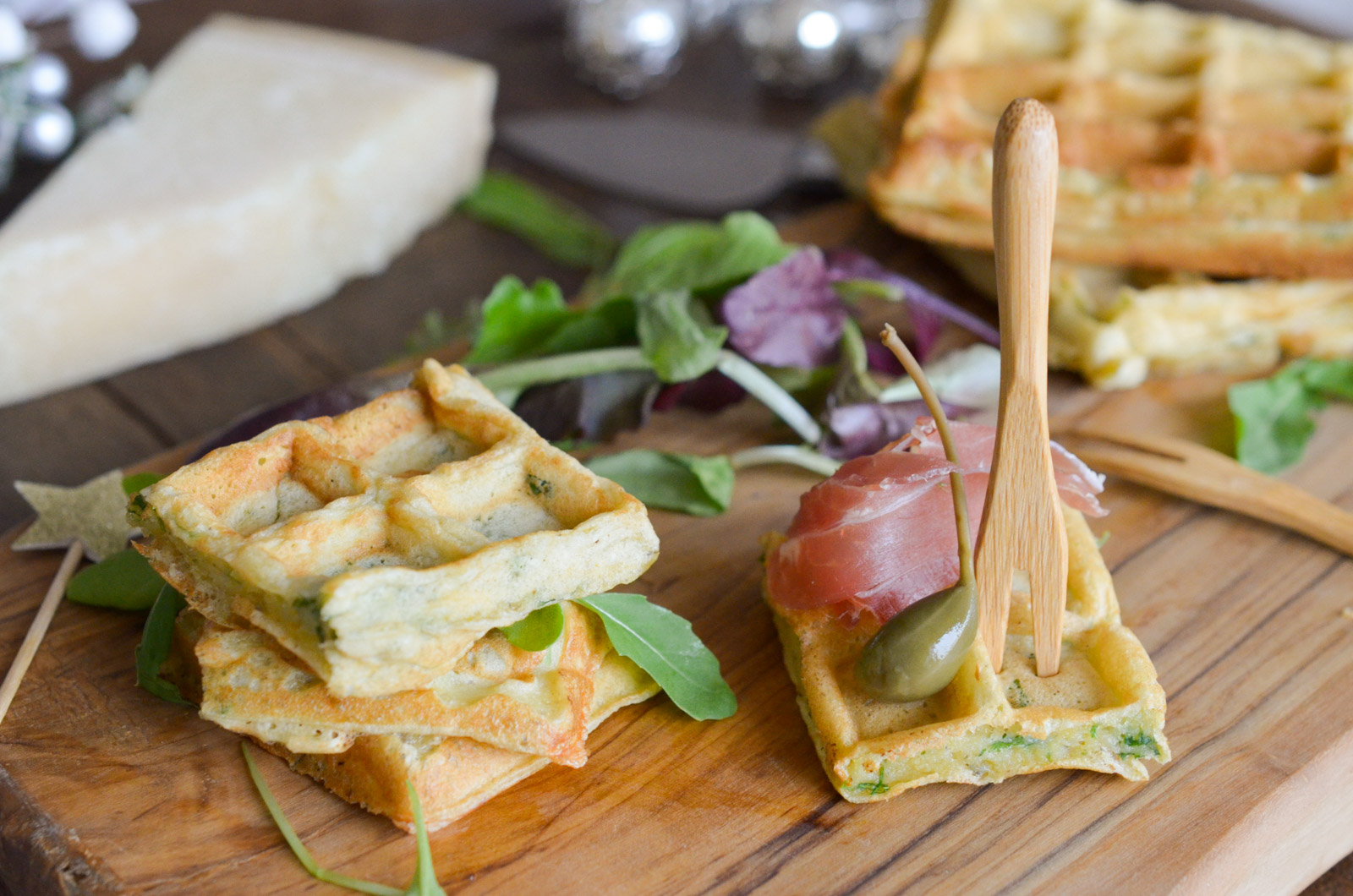 Gaufres Pesto Parmesan Roquette Panzani Fond Bois 5 Sur 8 Gaufres Pesto Parmesan Roquette Panzani Fond Bois 5 Sur 8
