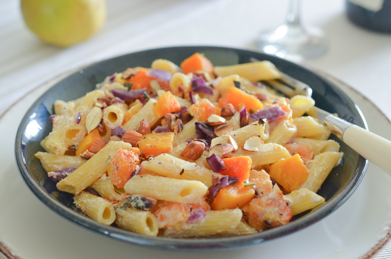 Penne Butternut Sauge Chevre Amandes 4 Sur 9 Penne Butternut Sauge Chevre Amandes 4 Sur 9