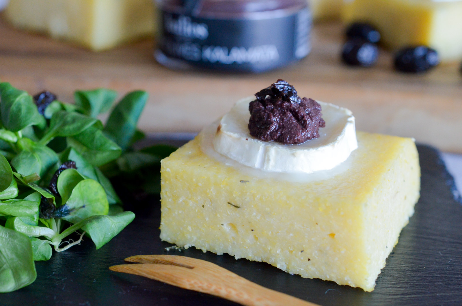 Galette Polenta Chevre Tapenade (2 Sur 12) Galette Polenta Chevre Tapenade (2 Sur 12)