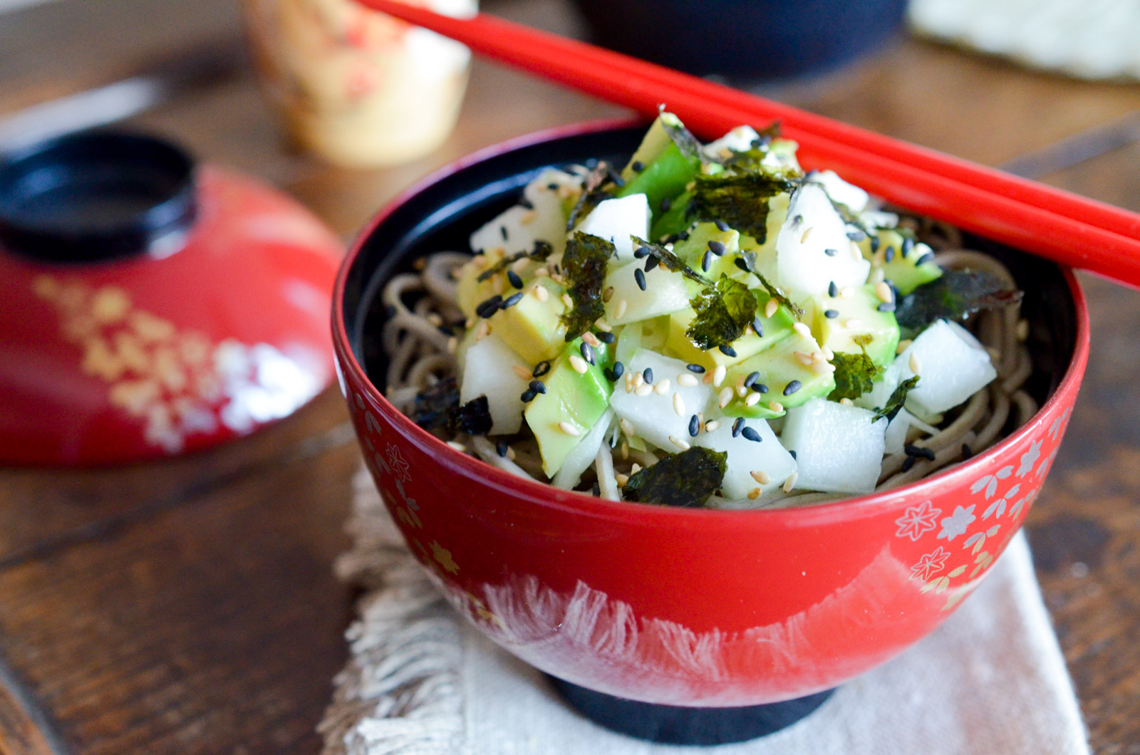 Salade Chou Japonaise Poire Avocat Algue Nori (2 Sur 8) Salade Chou Japonaise Poire Avocat Algue Nori (2 Sur 8)