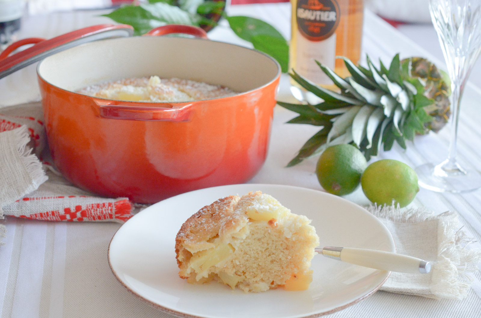 Gateau Rhum Ananas Citron Vert Cocotte Creuset (9 Sur 16) Gateau Rhum Ananas Citron Vert Cocotte Creuset (9 Sur 16)