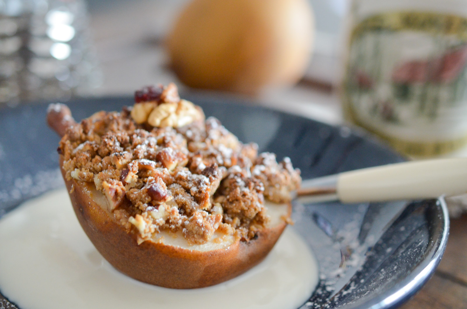 Poire Crumble Pecan Yaourt Erable (2 Sur 6) Poire Crumble Pecan Yaourt Erable (2 Sur 6)