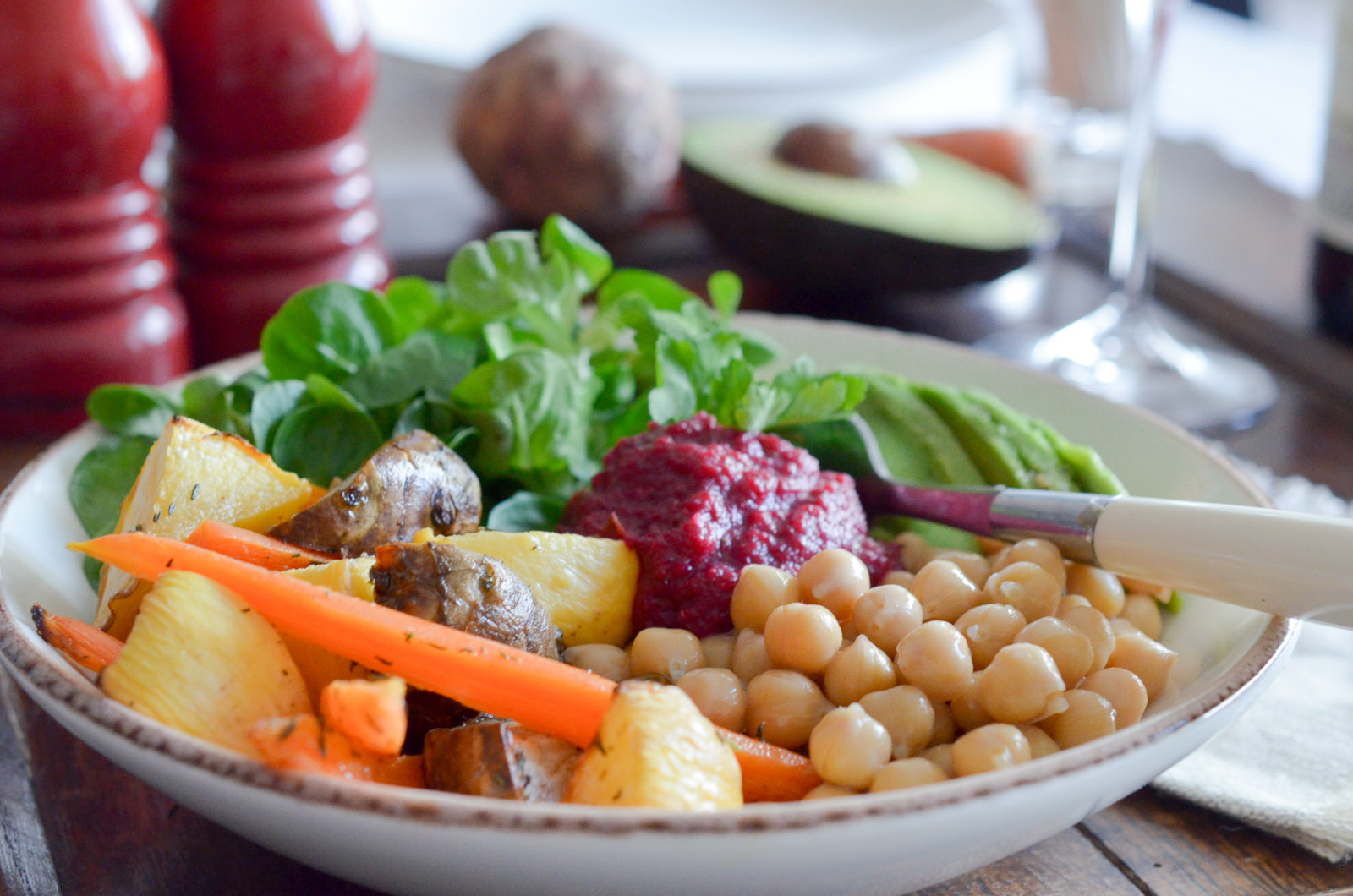 Rainbow Salad Legumes Rotis Caviar Betterave (4 Sur 6) Rainbow Salad Legumes Rotis Caviar Betterave (4 Sur 6)