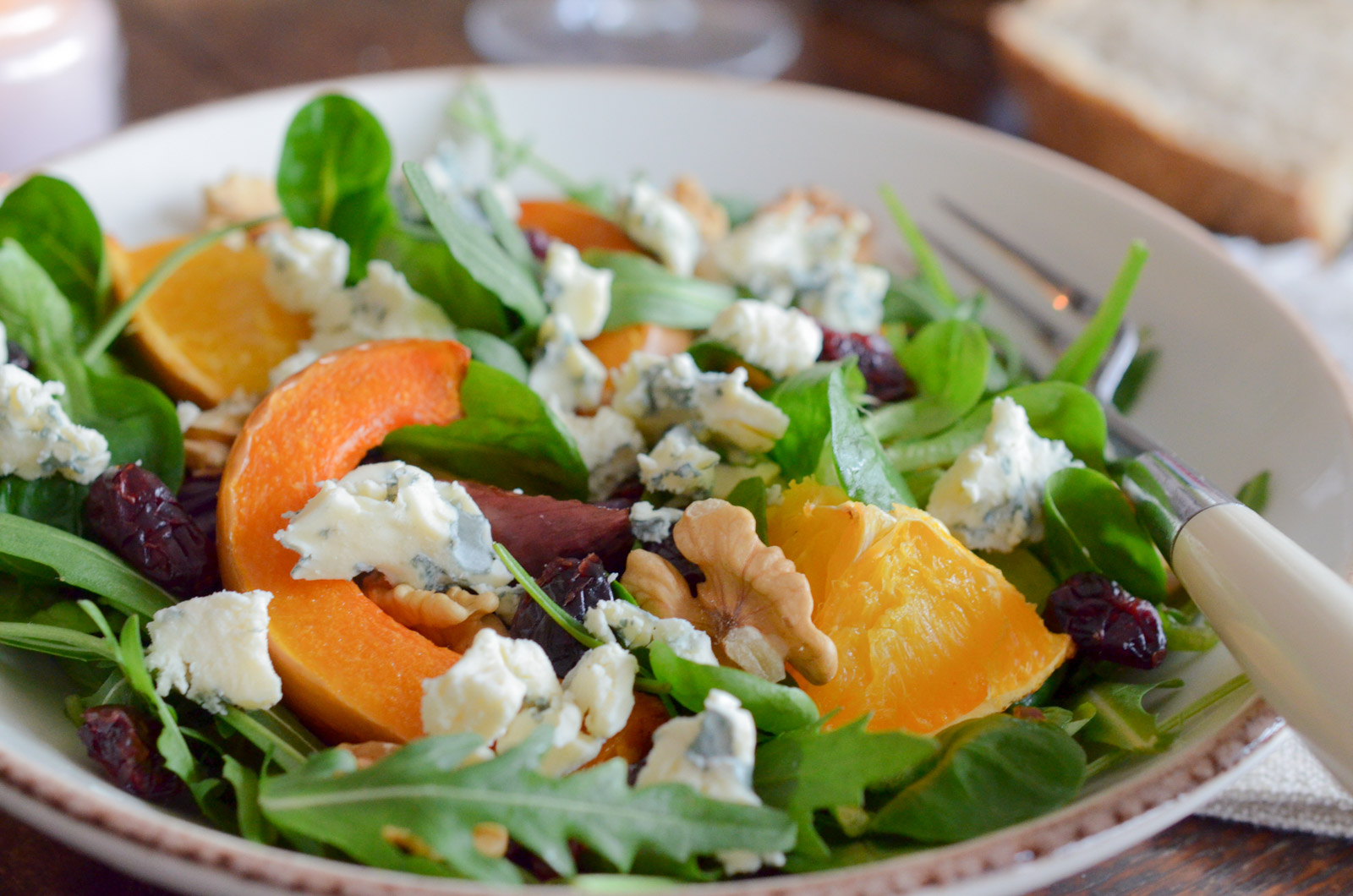 Salade Hiver Cranberries Fourme Ambert (4 Sur 4) Salade Hiver Cranberries Fourme Ambert (4 Sur 4)