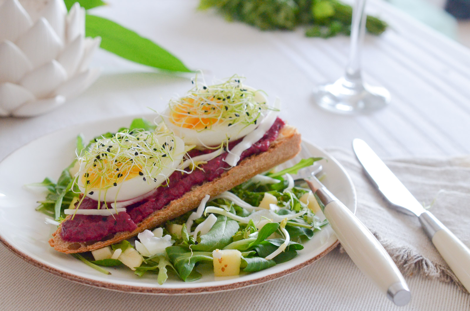 Tartine Creme Betterave Oeuf Mollet (4 Sur 4) Tartine Creme Betterave Oeuf Mollet (4 Sur 4)