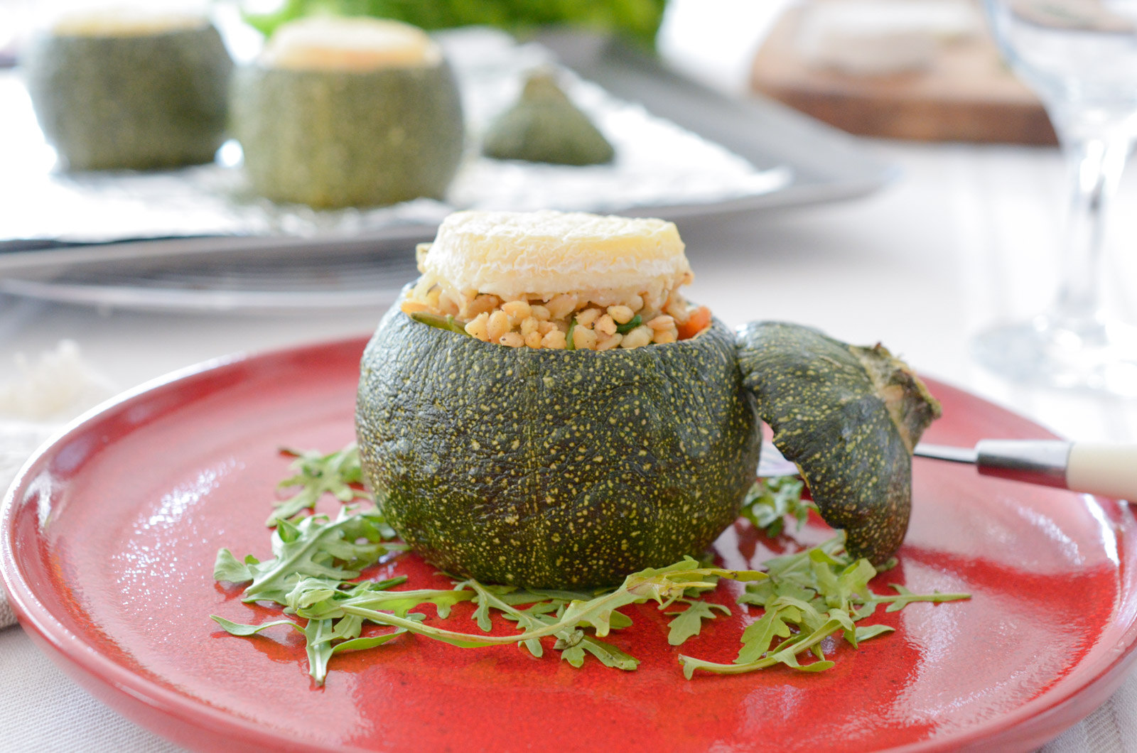 Courgette Ronde Farcie Chevre Epeautre (6 Sur 11) Courgette Ronde Farcie Chevre Epeautre (6 Sur 11)