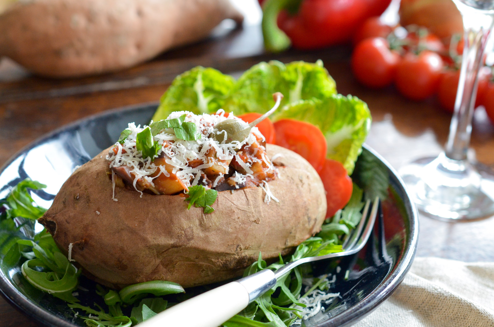 Patate Douce Aubergines (5 Sur 9) Patate Douce Aubergines (5 Sur 9)
