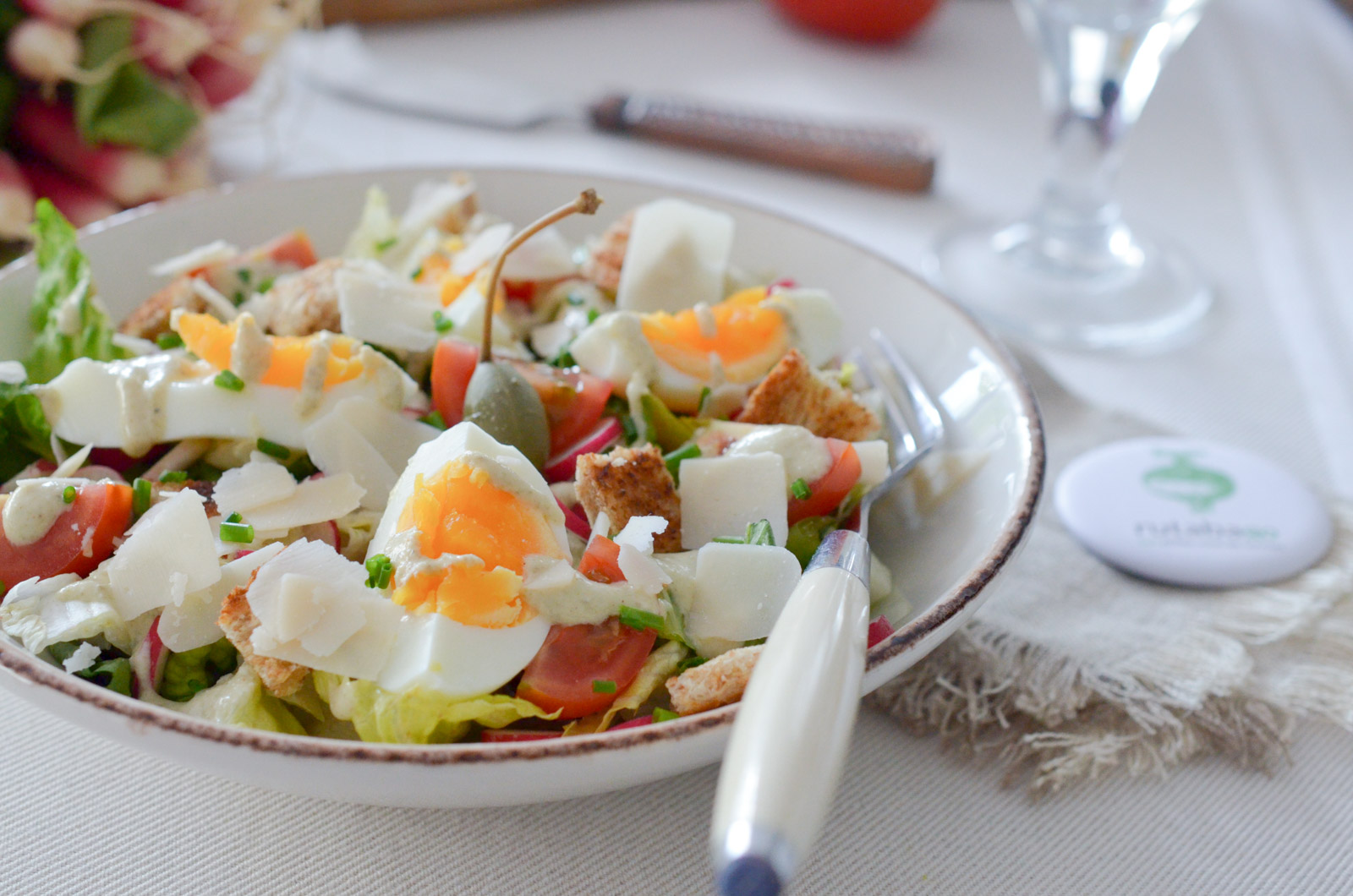 Salade Caesar Vegetarienne (4 Sur 8) Salade Caesar Vegetarienne (4 Sur 8)