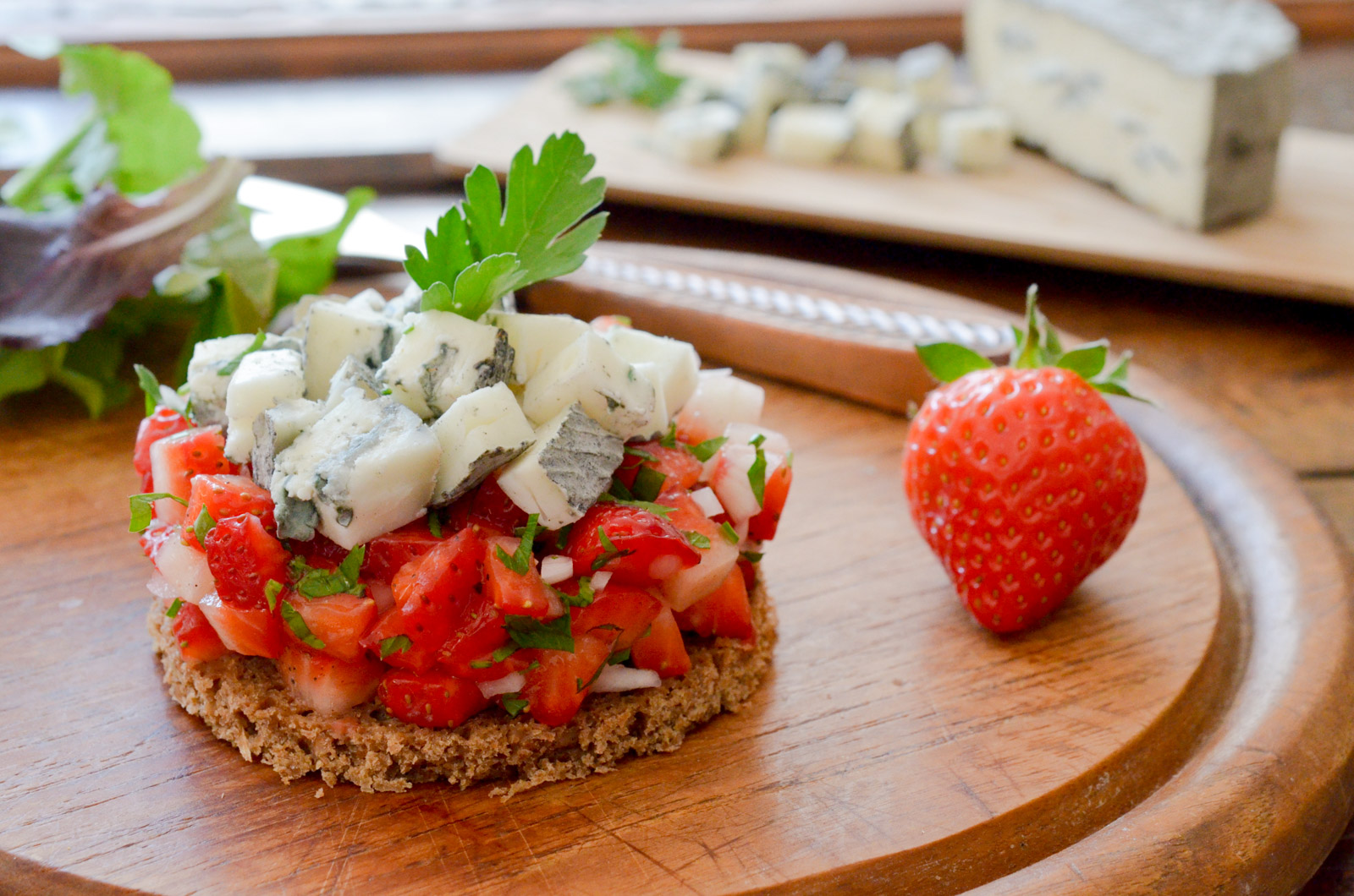 Tartare Fraises Bleu Chevre (3 Sur 5) Tartare Fraises Bleu Chevre (3 Sur 5)