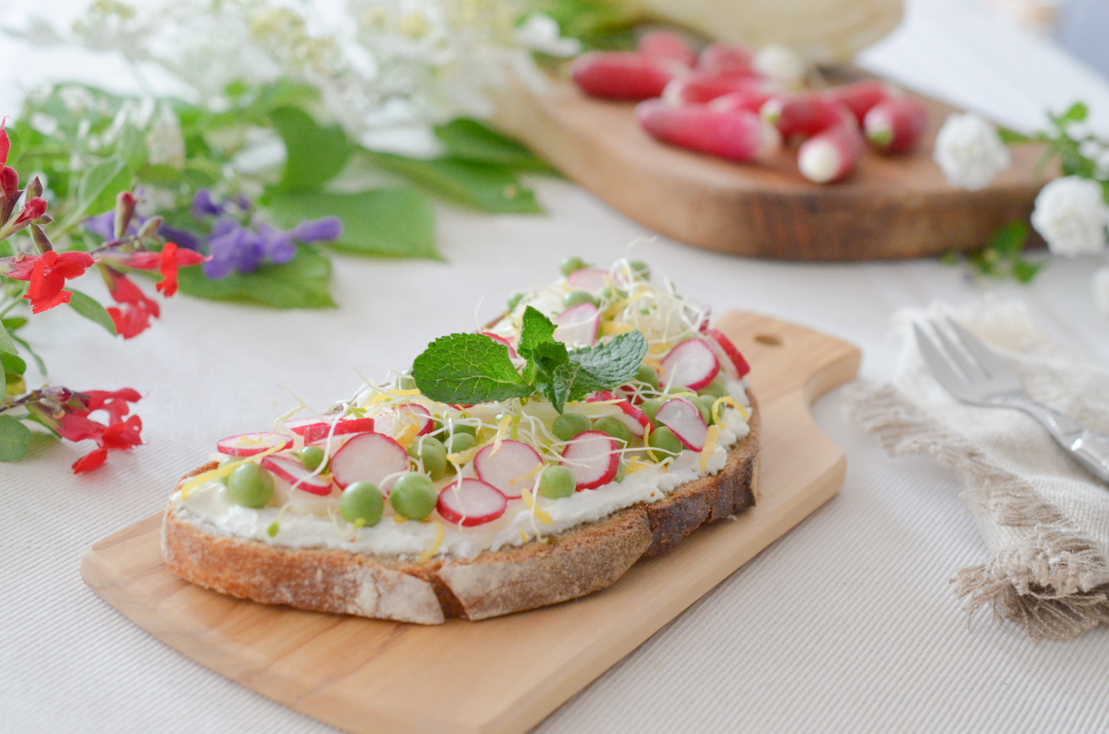 Tartine Printaniere Chevre Radis (3 Sur 8) Tartine Printaniere Chevre Radis (3 Sur 8)