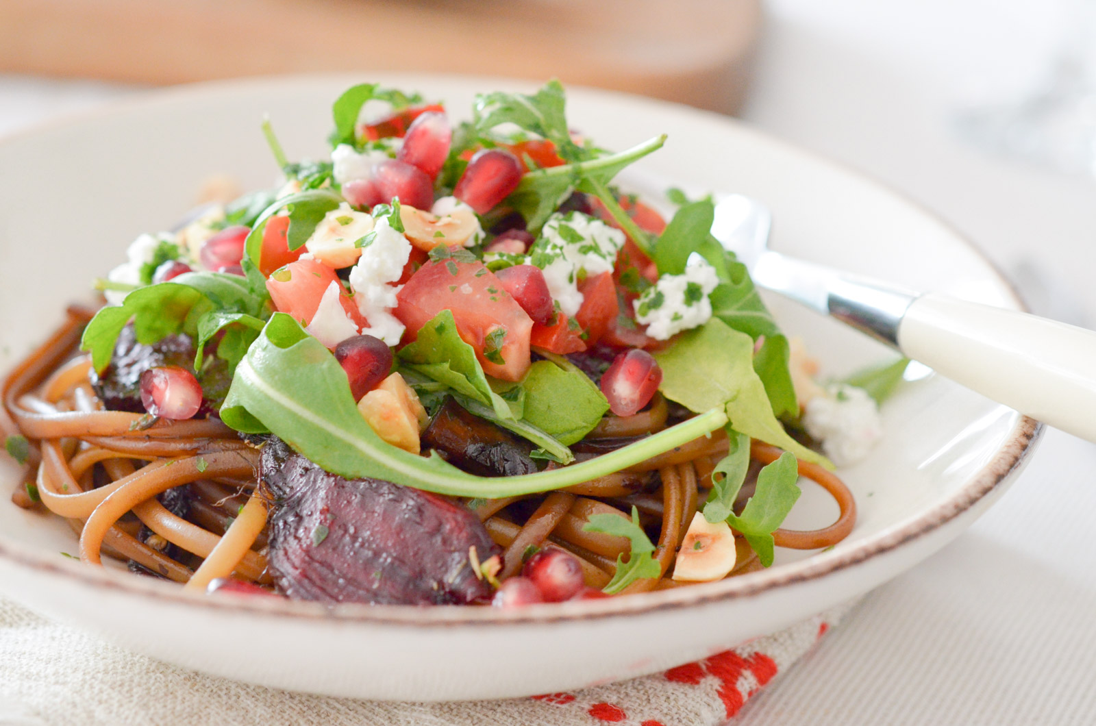 Linguine Betterave Balsamique Chevre (2 Sur 5) Linguine Betterave Balsamique Chevre (2 Sur 5)