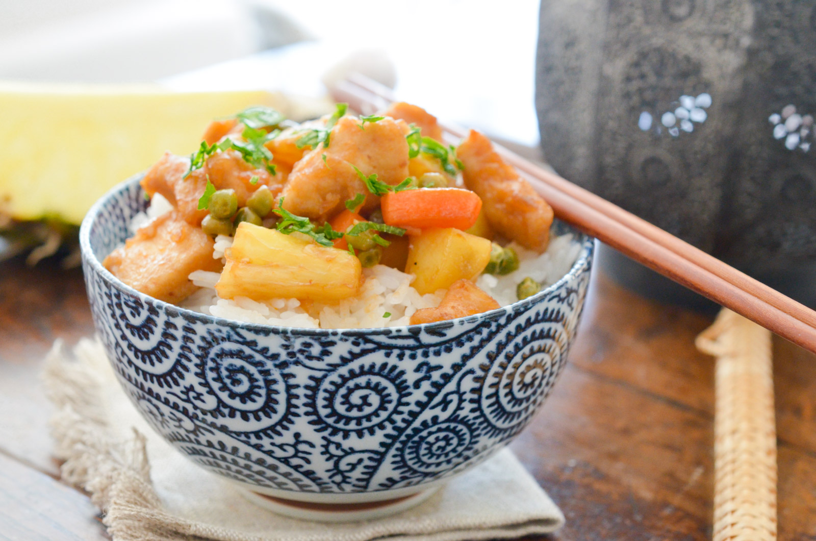 Poulet Sweet And Sour Ananas (6 Sur 6) Poulet Sweet And Sour Ananas (6 Sur 6)