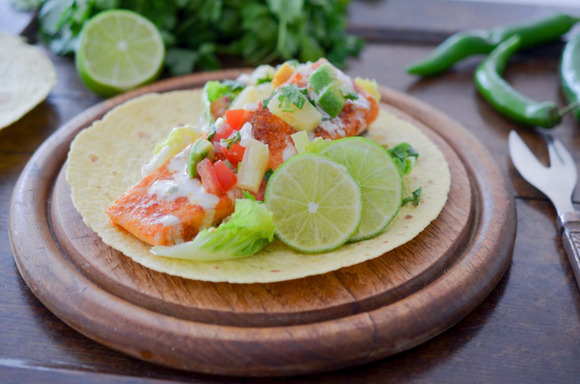 Tacos Saumon Salsa Ananas (10 Sur 10) Tacos Saumon Salsa Ananas (10 Sur 10)